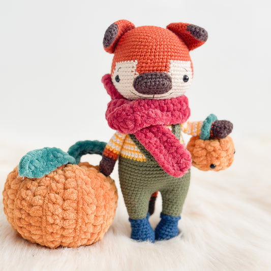 Fox & Pumpkin Crochet Pattern