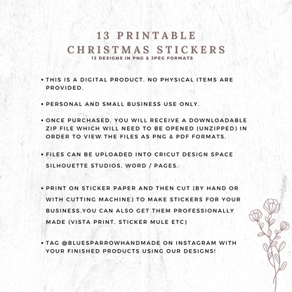 Christmas Printable Gift Labels