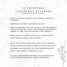 Load image into Gallery viewer, Christmas Printable Gift Labels
