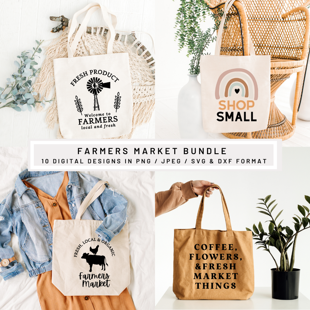 Farmers Market / Shop Small Bundle