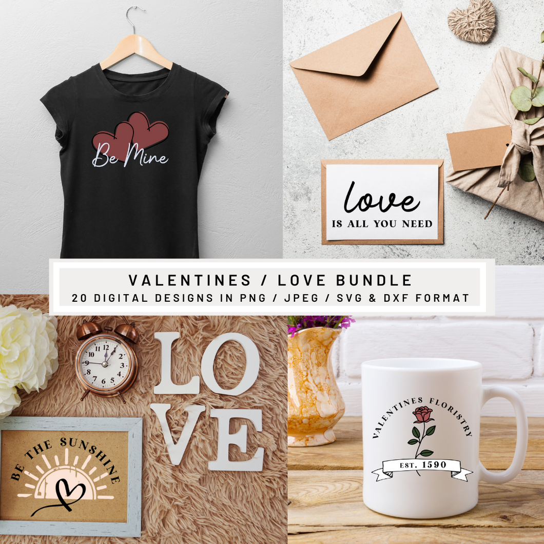 Valentines / Love Digital Graphic Bundle