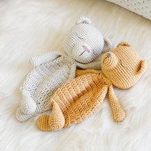 Load image into Gallery viewer, Baby Bear Lovey Crochet Pattern
