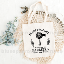 Load image into Gallery viewer, farmers market tote bag
