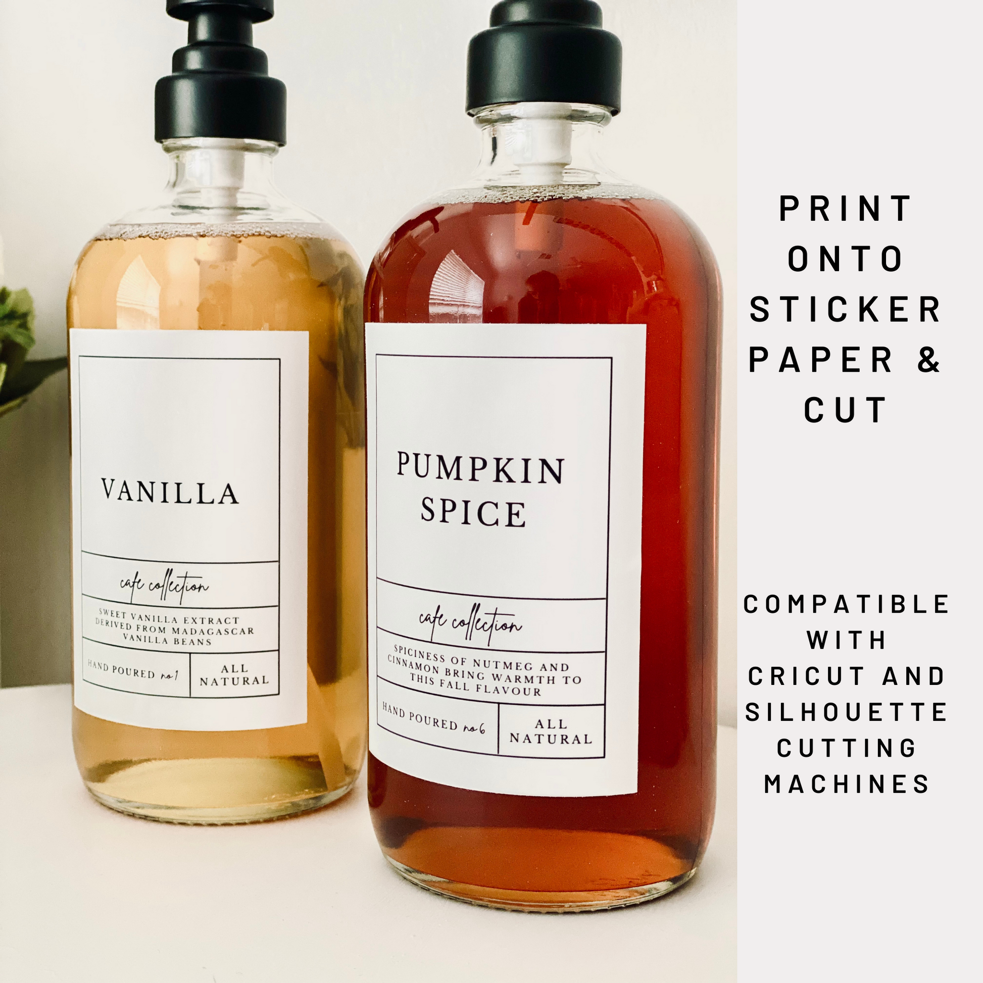 Syrup Labels