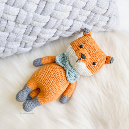 fox crochet Amigurumi pattern toy