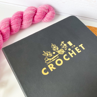 Vegan Leather Crochet Journal