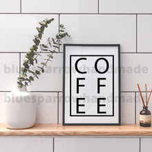 Load image into Gallery viewer, coffee sign
