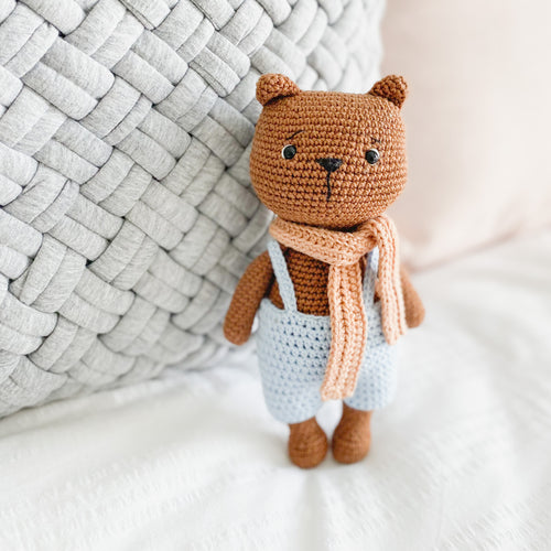 crochet bear Amigurumi pattern toy