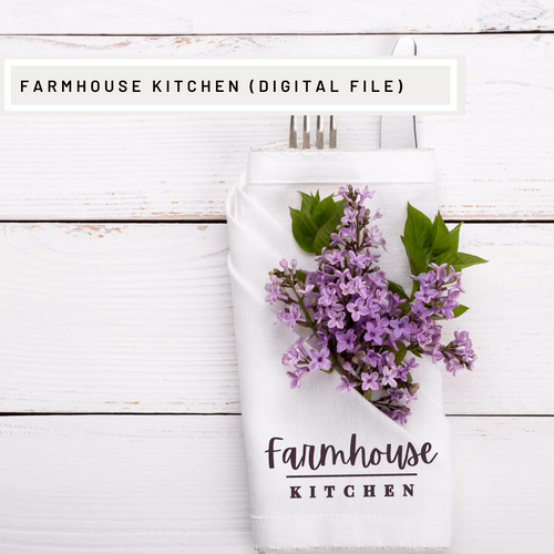 Farmhouse Kitchen svg cut files