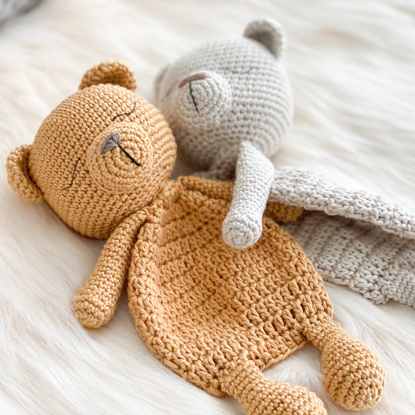 Baby Bear Lovey Crochet Pattern