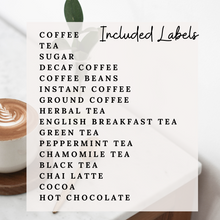 Load image into Gallery viewer, Printable Coffee Labels
