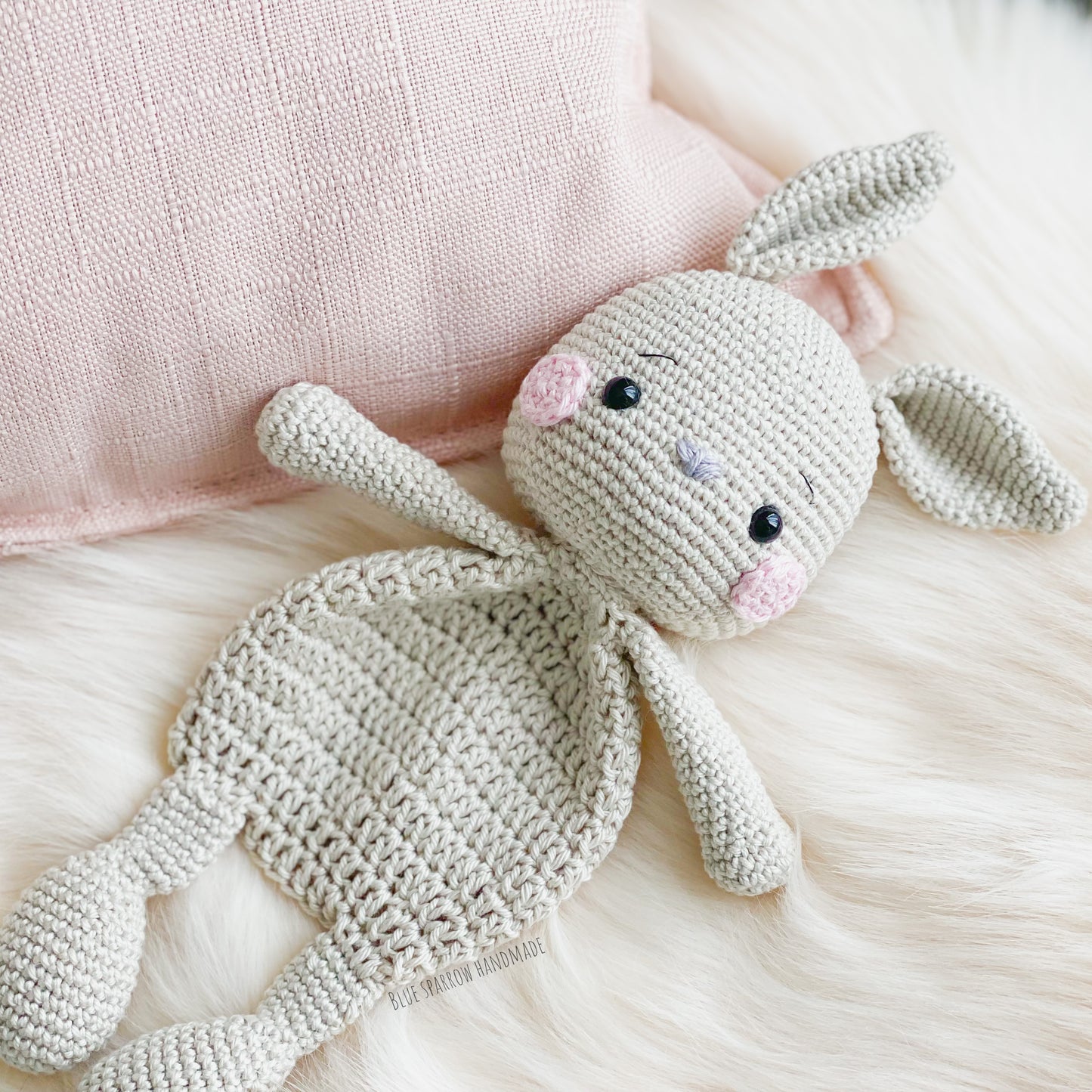 Baby Bunny Lovey Crochet Pattern