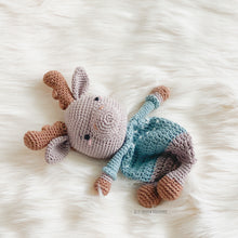 Load image into Gallery viewer, Baby Moose Lovey Crochet Pattern
