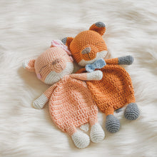 Load image into Gallery viewer, Baby Fox Lovey Crochet Pattern

