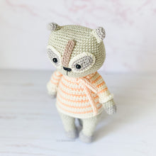 Load image into Gallery viewer, Raccoon Crochet Pattern
