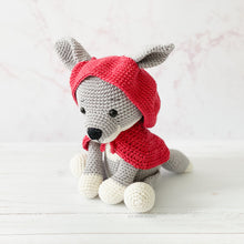 Load image into Gallery viewer, Winton the Wolf Crochet Pattern
