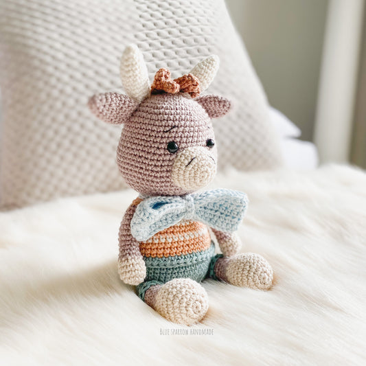 Crochet Bull Amigurumi Pattern