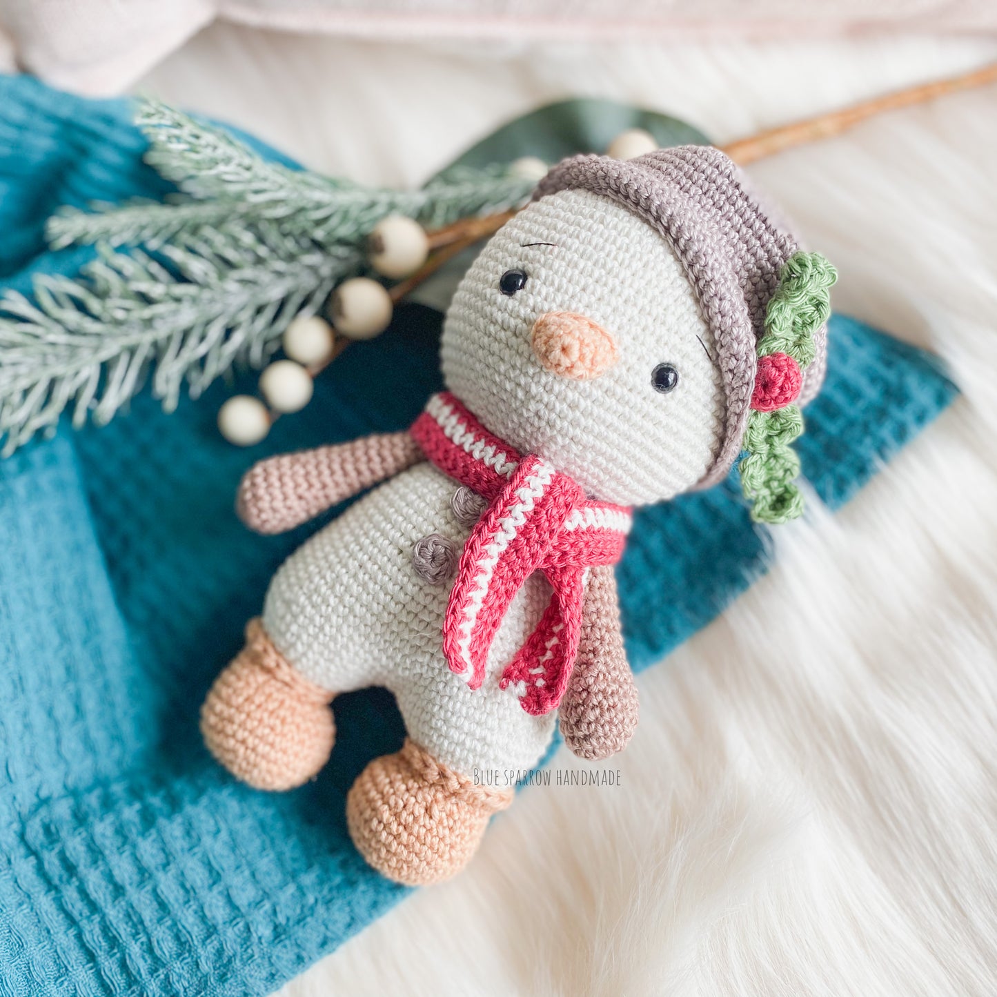 Winter Snowman Crochet Pattern