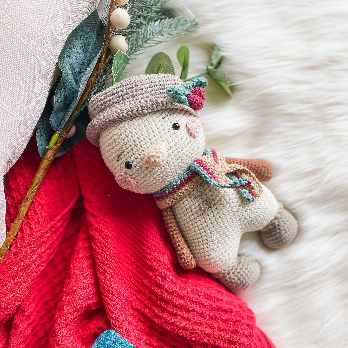 Winter Snowman Crochet Pattern