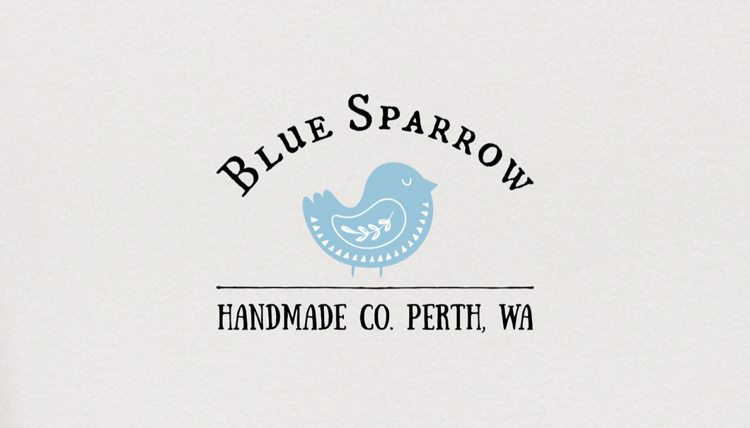 Blue Sparrow Handmade Gift Card