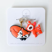 Load image into Gallery viewer, Fox &amp; Deer Stitch Marker Set

