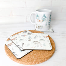 Load image into Gallery viewer, Woodland Coaster Set
