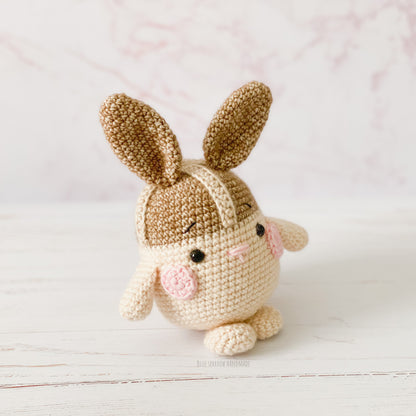 Easter Hot Cross Bunny Crochet Pattern