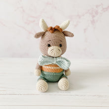 Load image into Gallery viewer, Bull Crochet Pattern
