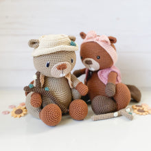 Load image into Gallery viewer, Beavers Crochet Pattern

