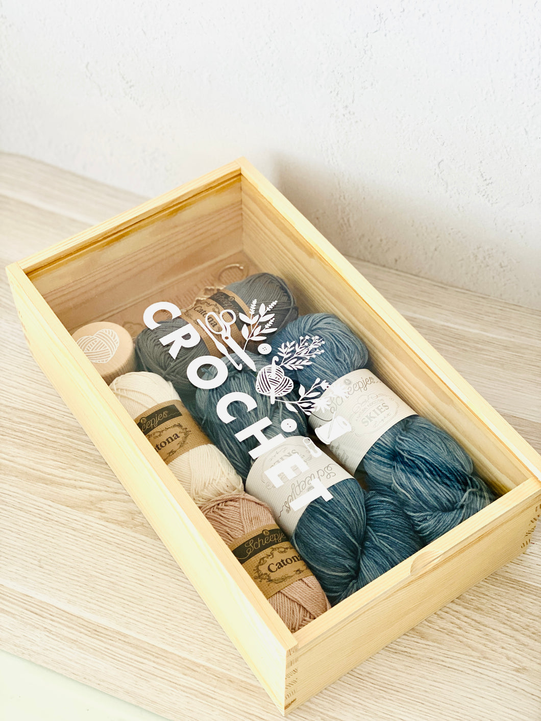Crochet Storage Box - Large