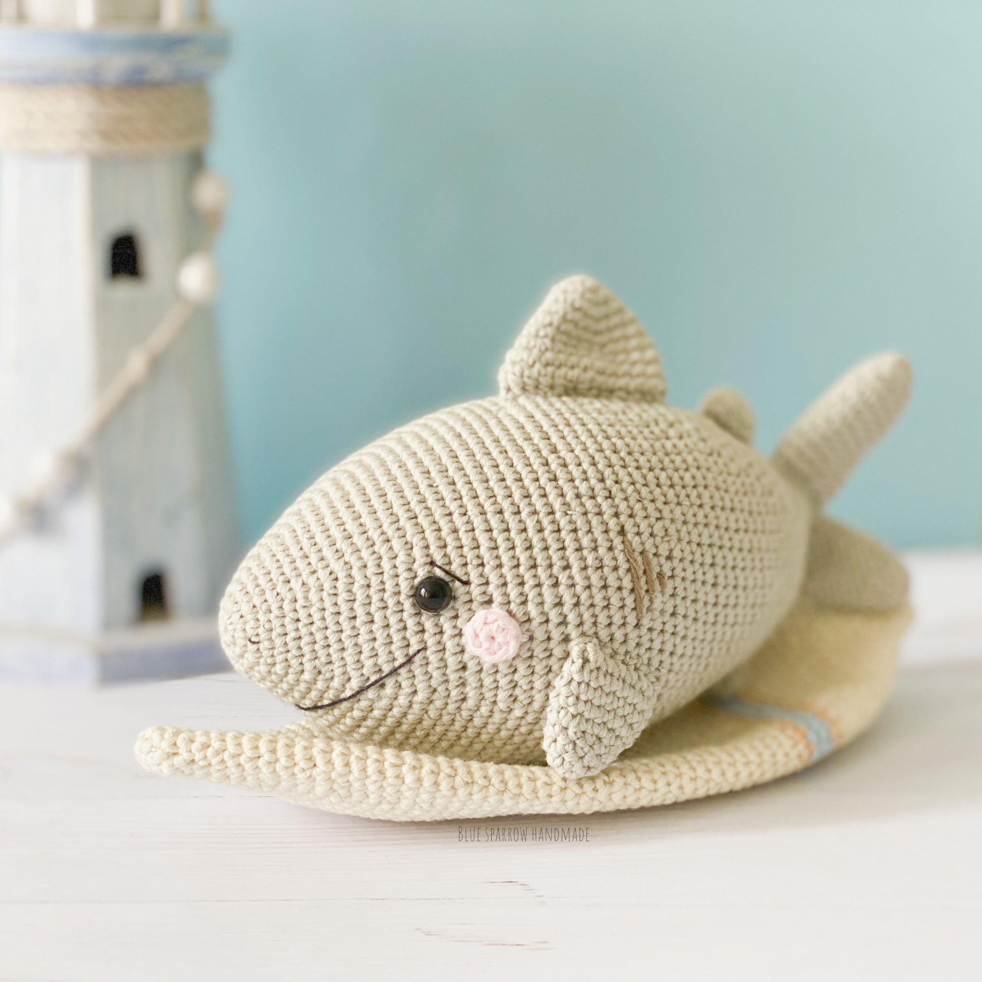 shark crochet Amigurumi pattern