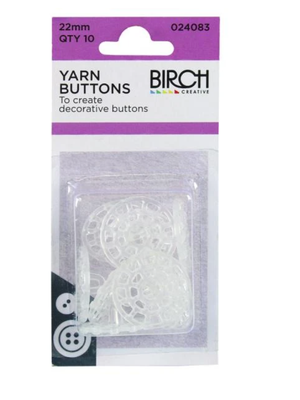 Birch Yarn Buttons