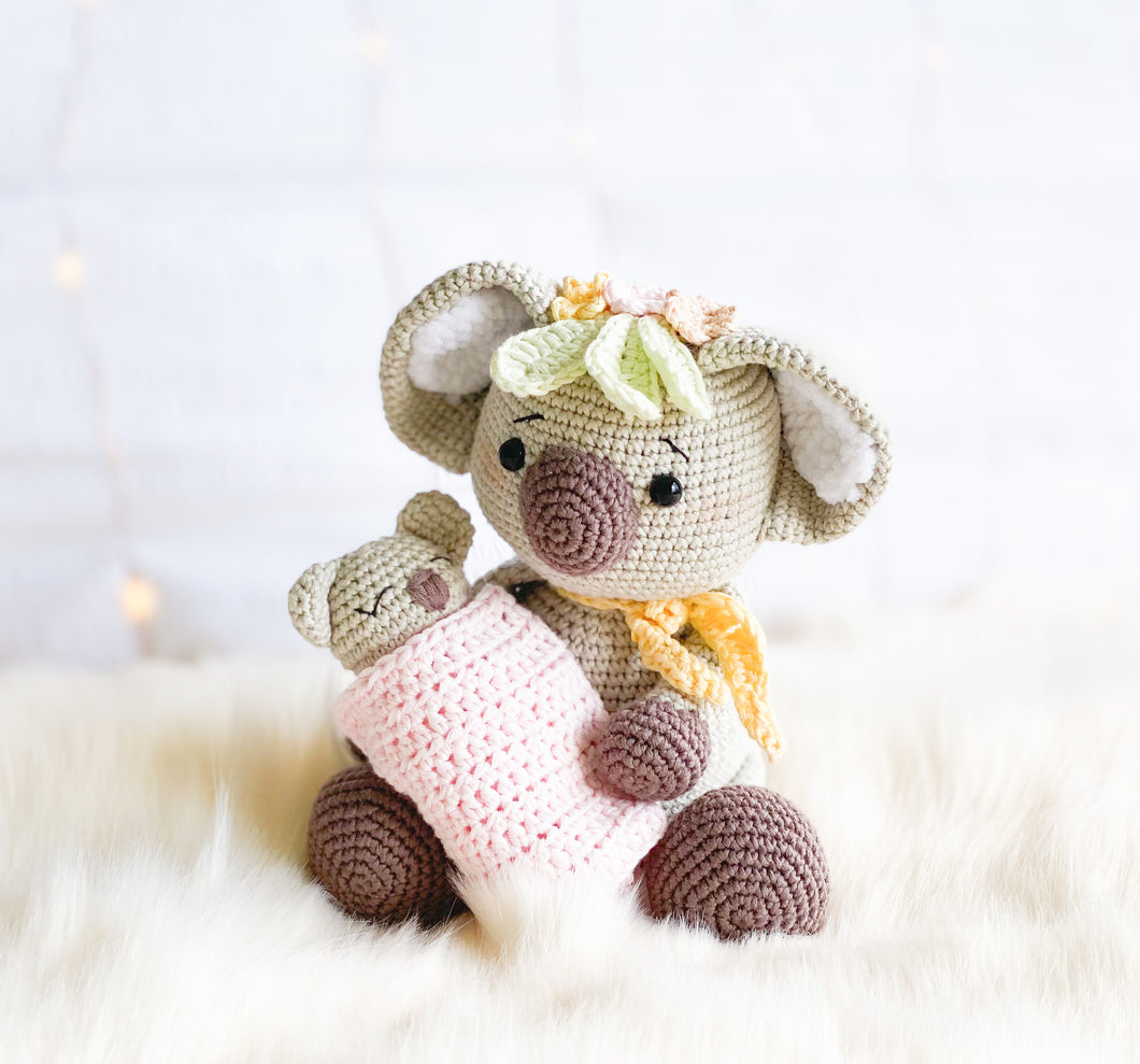 crochet Amigurumi koala pattern