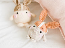 Load image into Gallery viewer, hot cross bunny easter crochet Amigurumi pattern
